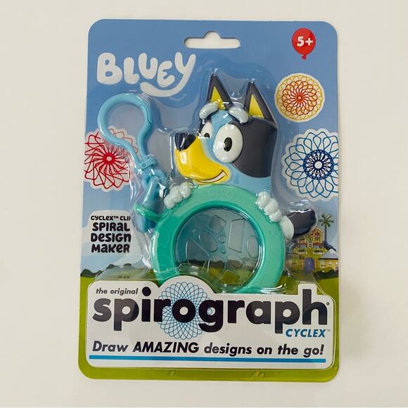 Hasbro | Bluey Spirograph Keychain NWT - Picture 1 of 7